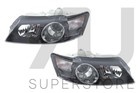 <!--F#f_0-->Pair LH+RH Head Light Projector Black For Holden Commodore VY Calais HSV 02~04<!--F/-->