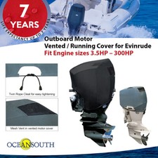 Oceansouth Outboard Motor Engine Vented Cover for Evinrude