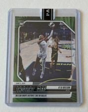 2024 Panini Instant WNBA #49 Aces A'JA WILSON Jungle Parallel SP Variation #2/25