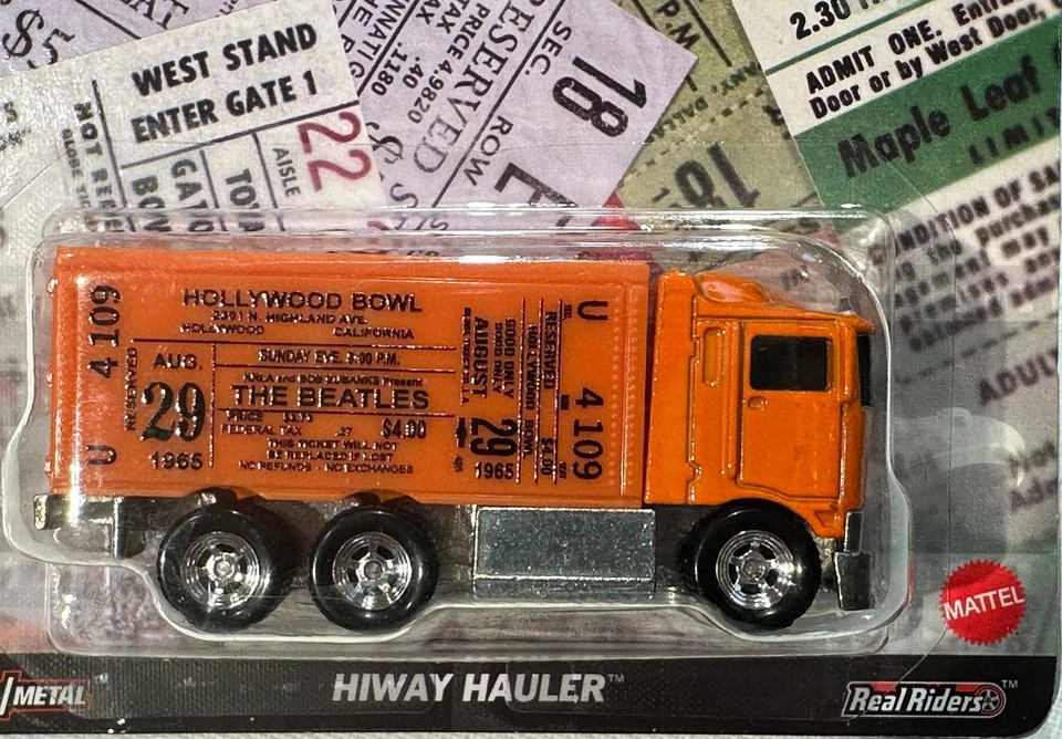 2020 🔥Hot Wheels🛞 THE BEATLES HIWAY HAULER, POP CULTURE,  REAL RIDERS - Image 2 of 4