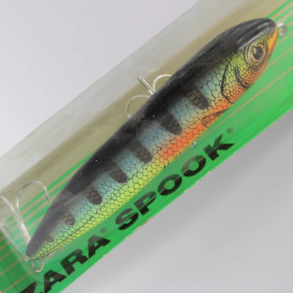Señuelo de pesca de lubina Heddon Zara Spook Natural Perch X9255JMP agua superior Foto 3 de 4