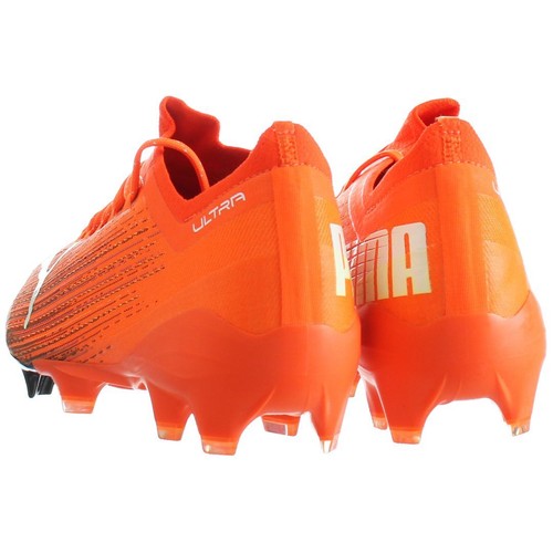 Puma Ultra 1.1 FG/AG Orange Mens Football Boots - Picture 3 of 5