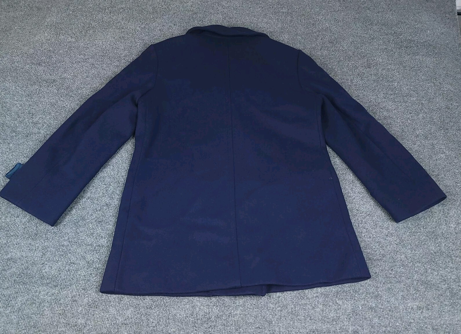 Pendleton Wool Coat Jacket Womens 8 Double Pocket… - image 2