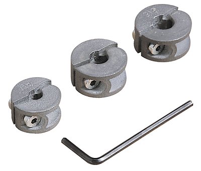 3er Set BOHRER TIEFENANSCHLÄGE von Wolfcraft 6mm 8mm 10mm