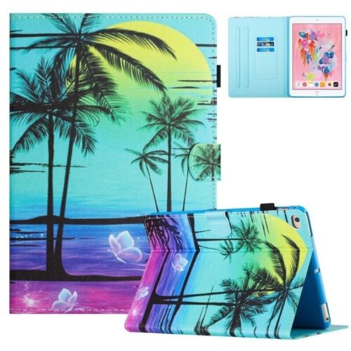 For iPad 5th 6th 7th 8th 9th 10th Gen Smart Case Flip Leather Wallet Stand Cover - Picture 37 of 303