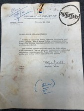En-tête Pepsi Cola 1966 -- Transition vers sujet de mise en conserve
