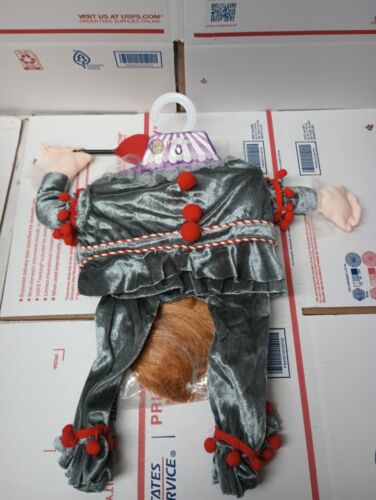 RUBIES PET SHOP IT PENNYWISE COSTUME SIZE LARGE NEW WITH TAGS FAST/FREE SHIPPING - Picture 1 of 3