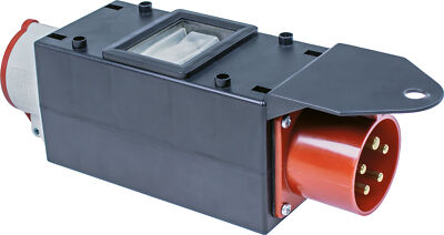 MIXO Adapter Verteiler Stromverteiler 400V 32A CEE auf 1x CEE 400V 16A IP44