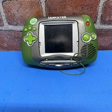 LeapFrog Leapster Learning Game System Handheld Green PARTS ONLY Not Tested
