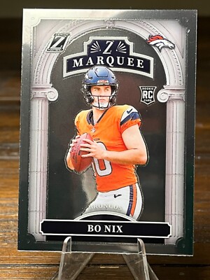 2024 Panini Zenith #4 Bo Nix Z Marquee Denver Broncos