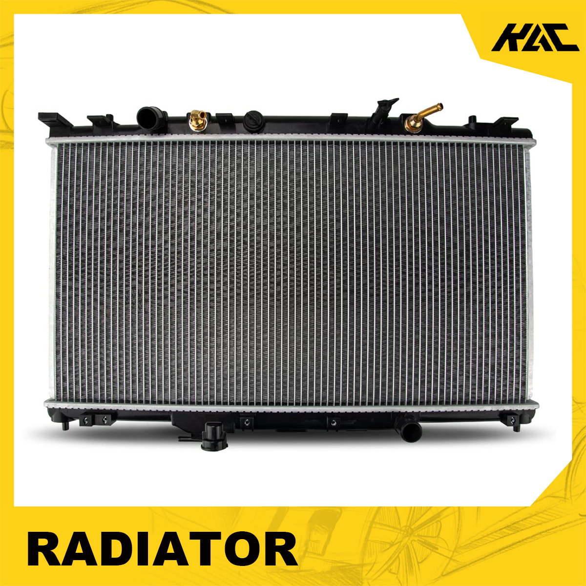 2443 Radiator for 2002-2006 Honda CRV CR-V 2003-2006 Element EX DX