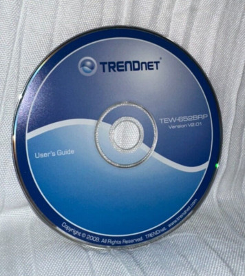 2009 TrendNet User's Guide - Version V2.01 TEW-652BRP  *Disc Only*