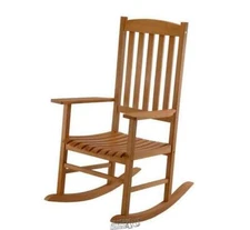 National Outdoor Living Eucalyptus Grandis Rocking Chair