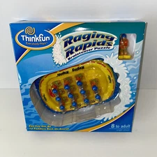 Raging Rapids Brainteaser Puzzle Board Game (ThinkFun, 2003) Complete Game, 8+