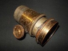 1800s Vintage Bausch  Lomb - CAMERA LENS - PARTS OR RESTORATION - VERY NICE 