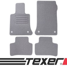 Fussmatten für Mercedes-Benz GLK-Klasse X204 Bj. 2008-2015 Autoteppiche TOP-GRAU