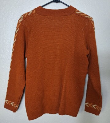 Vintage Figgjo Nordic Norway Wool Sweater Size 40 Small Unisex