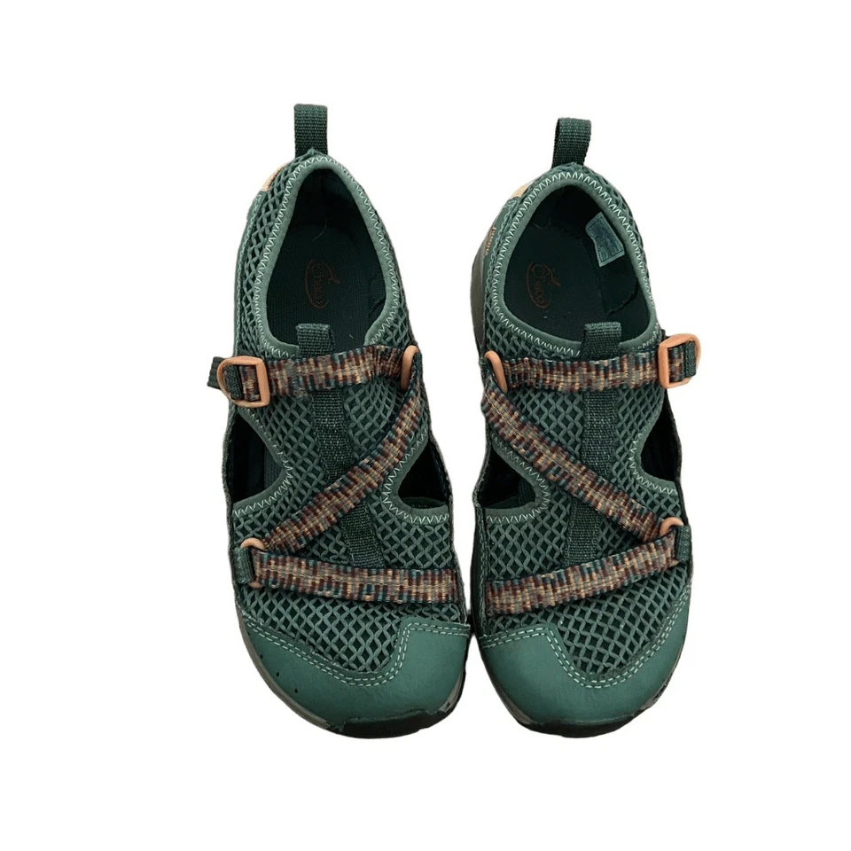 Chaco Niños Odyssey Trail Senderismo Agua Zapatos Sandalias Exterior Verde Talla 3 Juvenil Foto 2 de 4