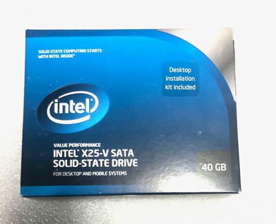 INTEL SSDSA2MP040G2K5 40GB SSD X25-V SATA KIT w