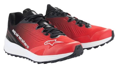 Alpinestars Meta Road V2 Shoes - Red Black White