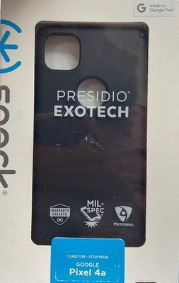 Speck PRESIDIO EXOTECH Case for Google PIXEL 4a - Black