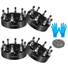 (4) 2" 8x170 Hubcentric Wheel Spacers M14x1.5 For Ford F-250 F-350 Super Duty