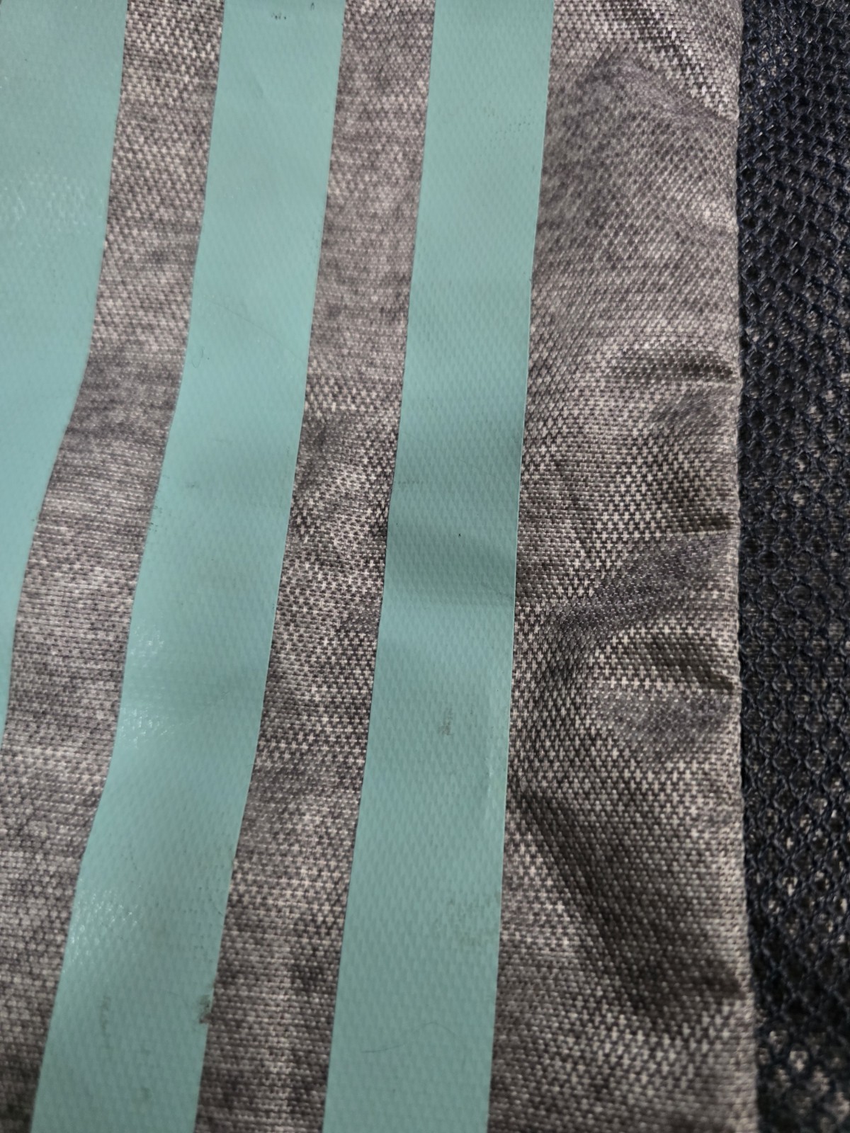 Adidas Gray & Mint Drawstring Medium Sized Sackpa… - image 7