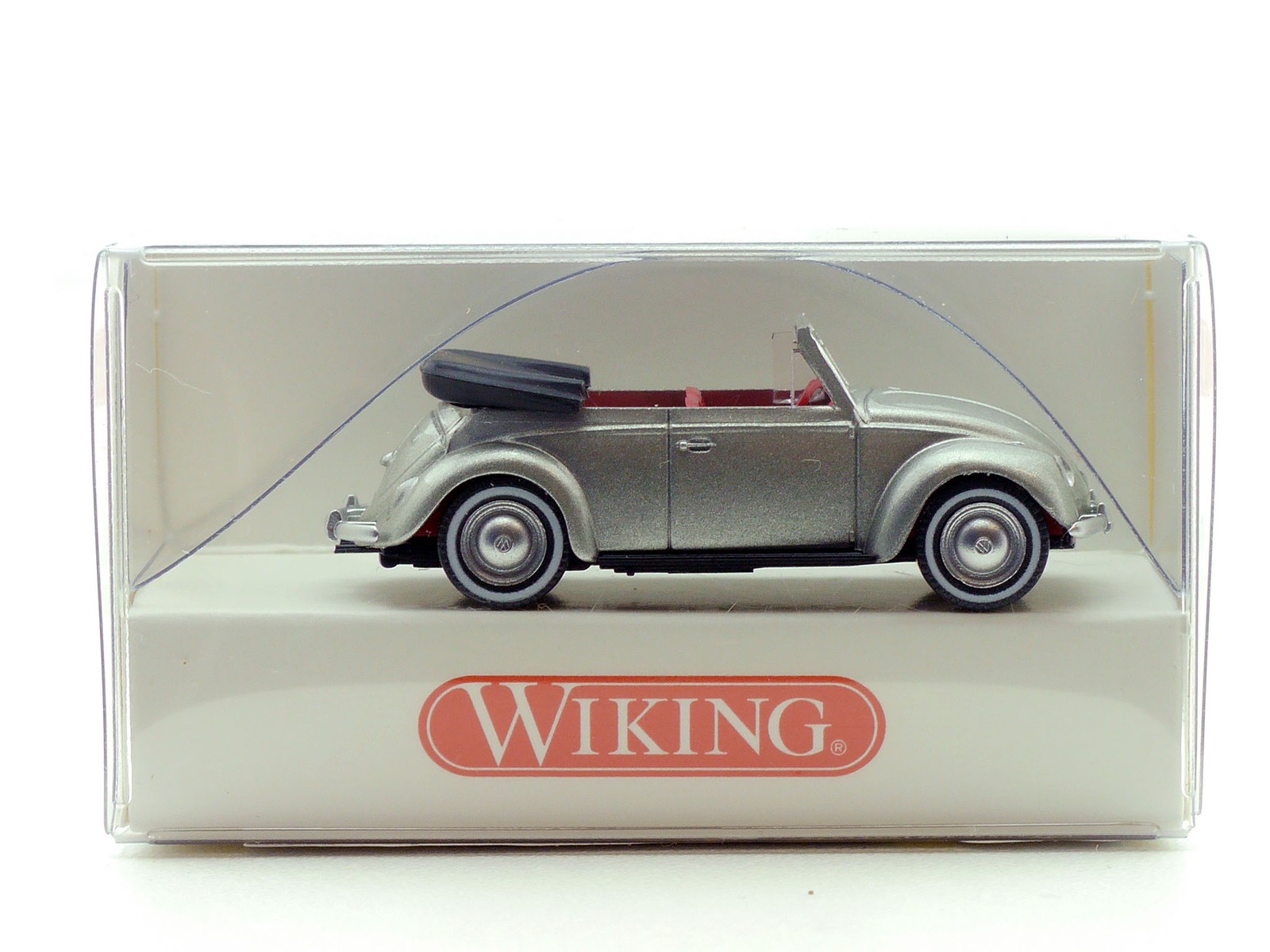 Wiking 07940226 VW Volkswagen Beetle 1200 Cabrio Silver 1:87 In Box 1706-22-15