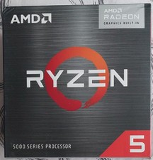 AMD Ryzen 5 5600G Processor (4.4 GHz, 6 Cores, Socket AM4) Boxed with cooler/fan