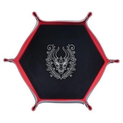 HYO0449 Hymgho Premium Gaming Dice Tray: Table Armor: Dragon Skull