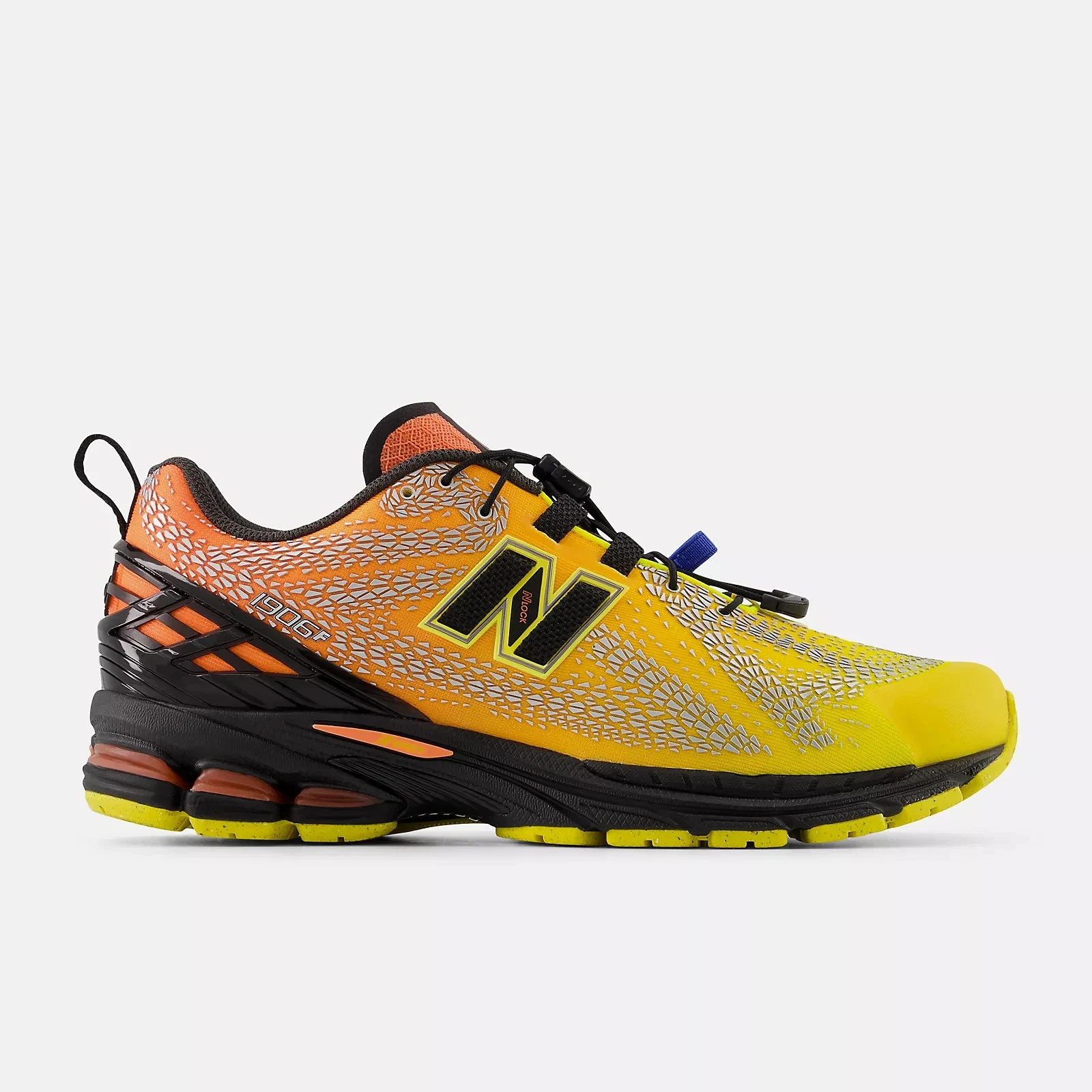 New Balance U1906F Trainers Unisex Shoes in Yellow and Black