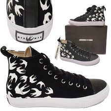 McQ by ALEXANDER MCQUEEN SNEAKERS NERE SCARPE ALTE $275