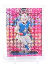 JAMES COOK 2024 PANINI MOSAIC PINK CAMO PRIZM #23 BUFFALO BILLS FOOTBALL Q3813