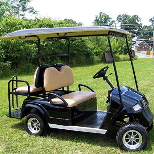 Universal Golf Cart Rear View Mirror Wide Rear View Convex and Folding Side - Picture 8 of 8