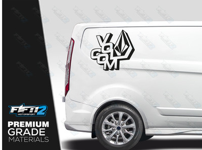 Volcom großer Van Vinyl Grafik Aufkleber Sticker Wrap Motocross MX Straße