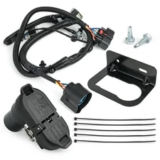 Trailer Tow Harness Kit For Ford F-150 2015-2020 HL3Z-13A576-D w/o Parking Aid