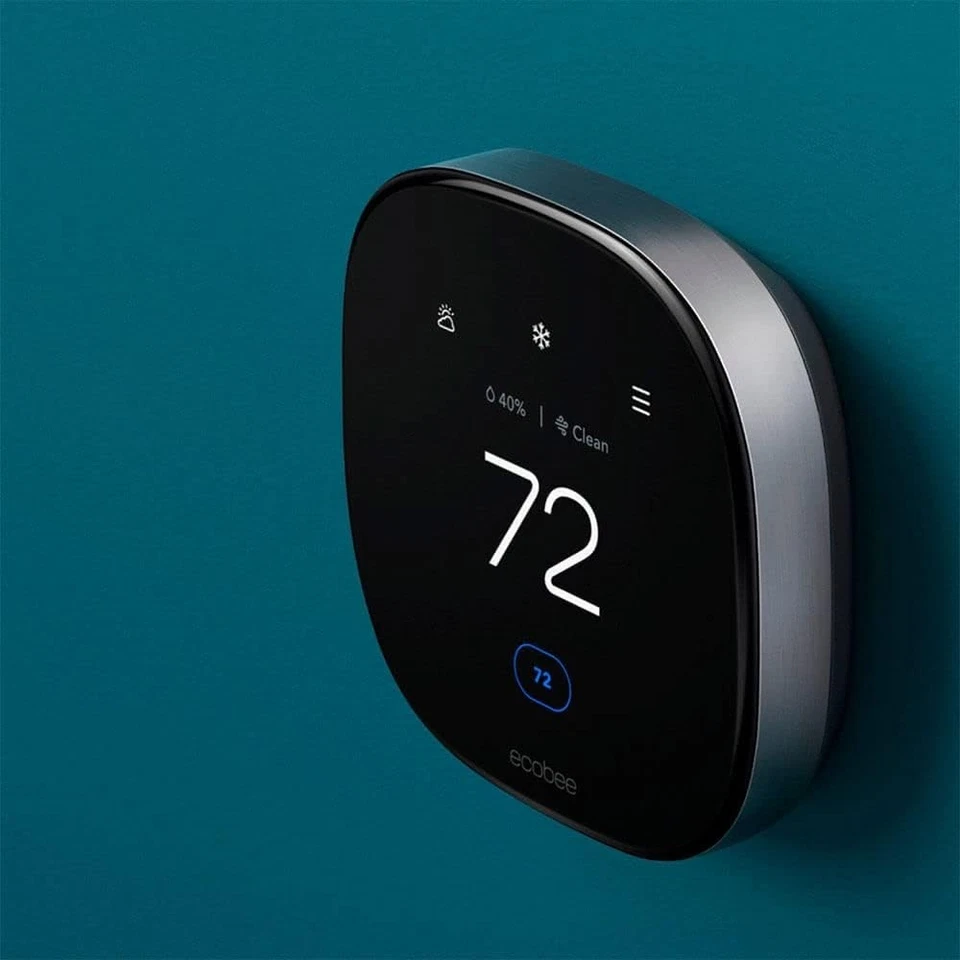 Smart Wifi Thermostat with Air Quality Monitor - Image 4 of 4