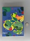 Aerial View, Small Original Abstract Painting 8”x6” by Miss Rina of Studio MRAO — photo 5