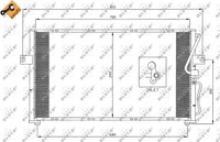 Kondensator, Klimaanlage Nrf 35396 FüR Oe 0K53A61401B - 0K53A61481B