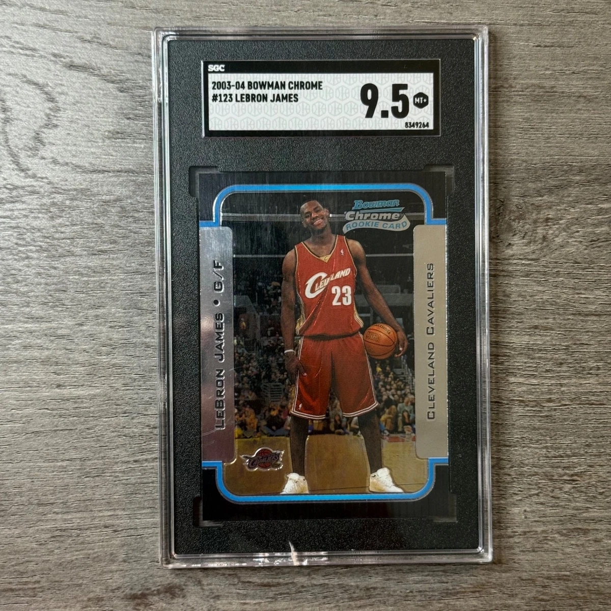 LeBron James Grade 9.5 Basketball Rookie Sports Trading Cards