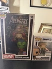 Funko Pop! Marvel Skrull as Iron Man #16 & Old Man Steve #971 Amazon Exclusive