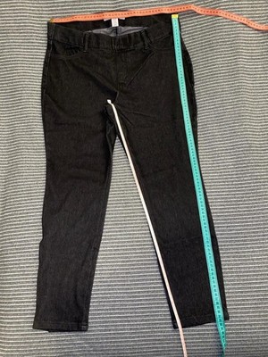  ️ Damen Jeggings Washed Grey  Amazon Essentials  Stretch Pull-on Größe L Kurz