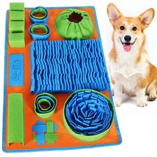 Vivifying Snuffle Mat for Dogs, Interactive Dog Puzzle Toy for Boredom and Menta