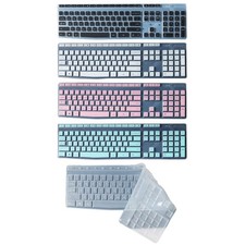 Silicone Keyboard Cover for MK345 K345 Ergonomic Desktop Keyboard Accessory