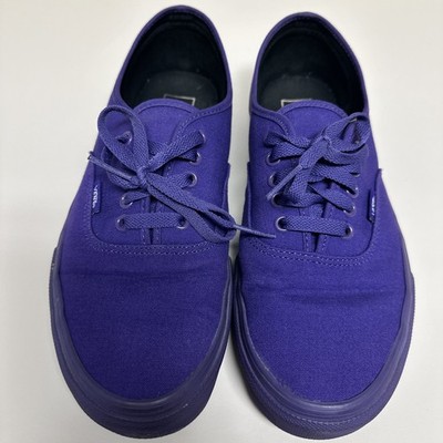 Vans OG Purple Low Top Old School Shoe Size US Men s 10 VANS Off The Wall Shoes