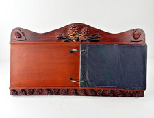 Big Sky Carvers Table Top Photo Album Holds 60 4x6 Photos Pinecone Decor