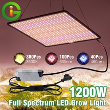 Lampada LED Crescita Piante Indoor Coltivazione Interno Spettro Completo