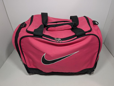pink nike holdall