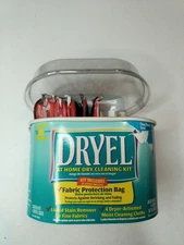 Dryel At Home Dry Clean Starter Kit  VTG Dryer Clean Loads Afghan Sweater