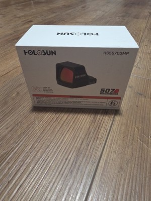 Holosun HS507COMP Multi-Reticle 7075 Aluminum Shake Awake Large Window Red Dot